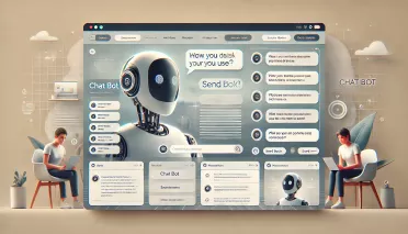 An image of a chat bot used by care providers 