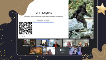 SEO Myths Presentation Slide